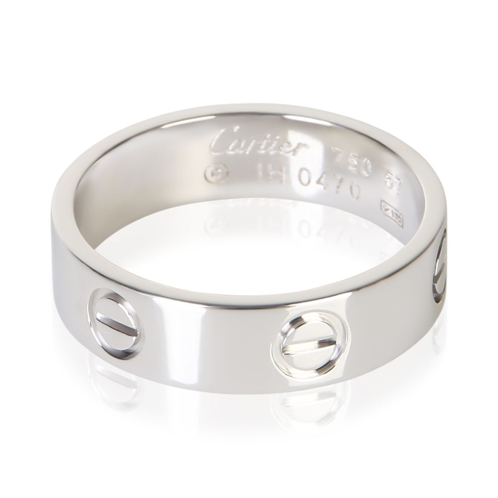 Cartier White Gold Love Ring